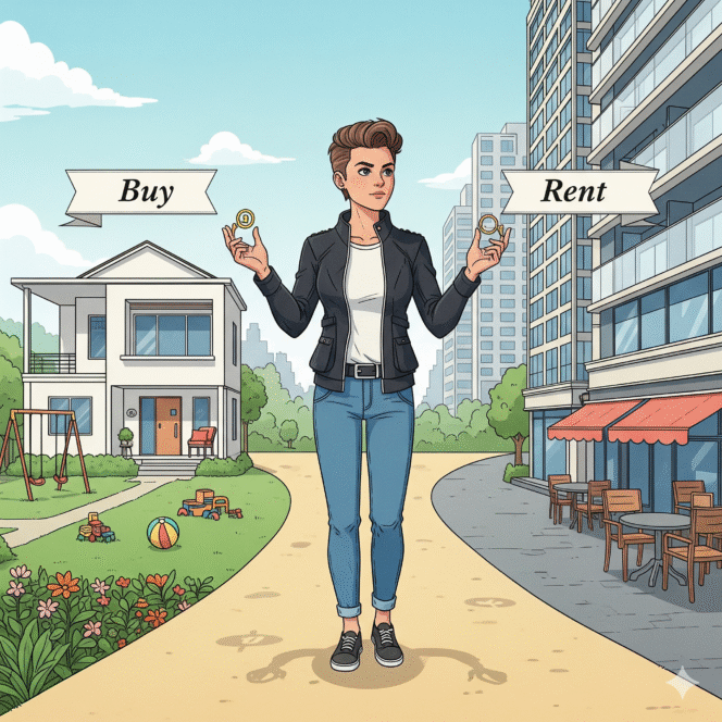 
					Lebih Baik Sewa atau Beli Rumah? Mari Kita Diskusi Jujur