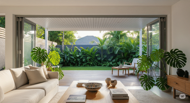 
					Menciptakan Rumah Tropis Modern yang Sejuk dan Nyaman