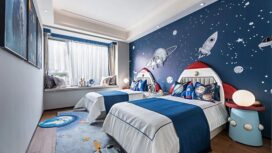 dekorasi kamar anak laki laki sederhana 