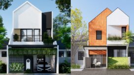 desain rumah 2 lantai terbaik