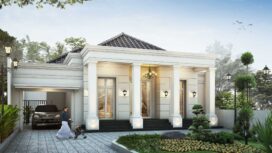 Desain rumah klasik modern