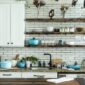 rak terbuka dapur (Open Shelving)